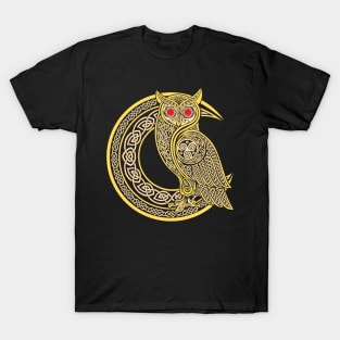 Owl Moon Celtic T-Shirt